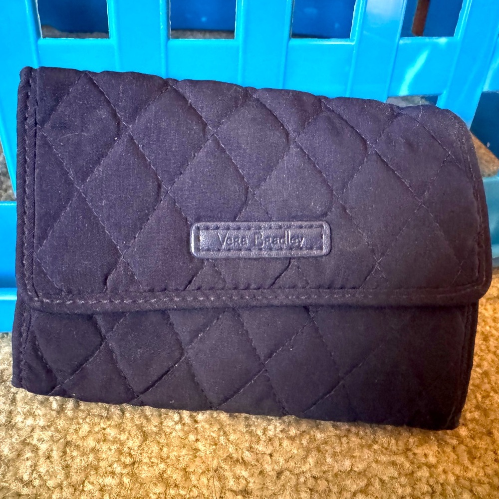 Gently used Vera Bradley trifold wallet